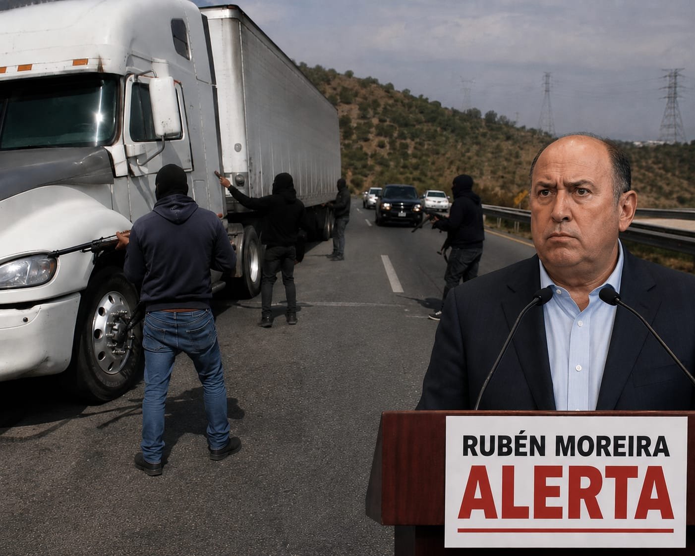 PRI exige más seguridad en carreteras ante nuevas modalidades de asalto a transportistas