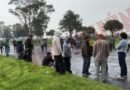 Exigen retiro de ambulantes en el Tianguis de la Aviación por inseguridad; bloquean la Toluca-Palmillas