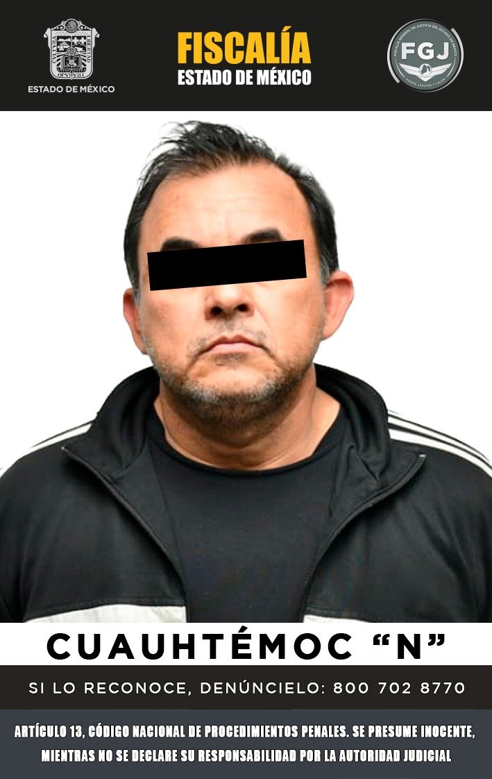 Aprehenden a presunto integrante de “Los Montufar” por secuestro exprés con fines de extorsión en EdoMéx