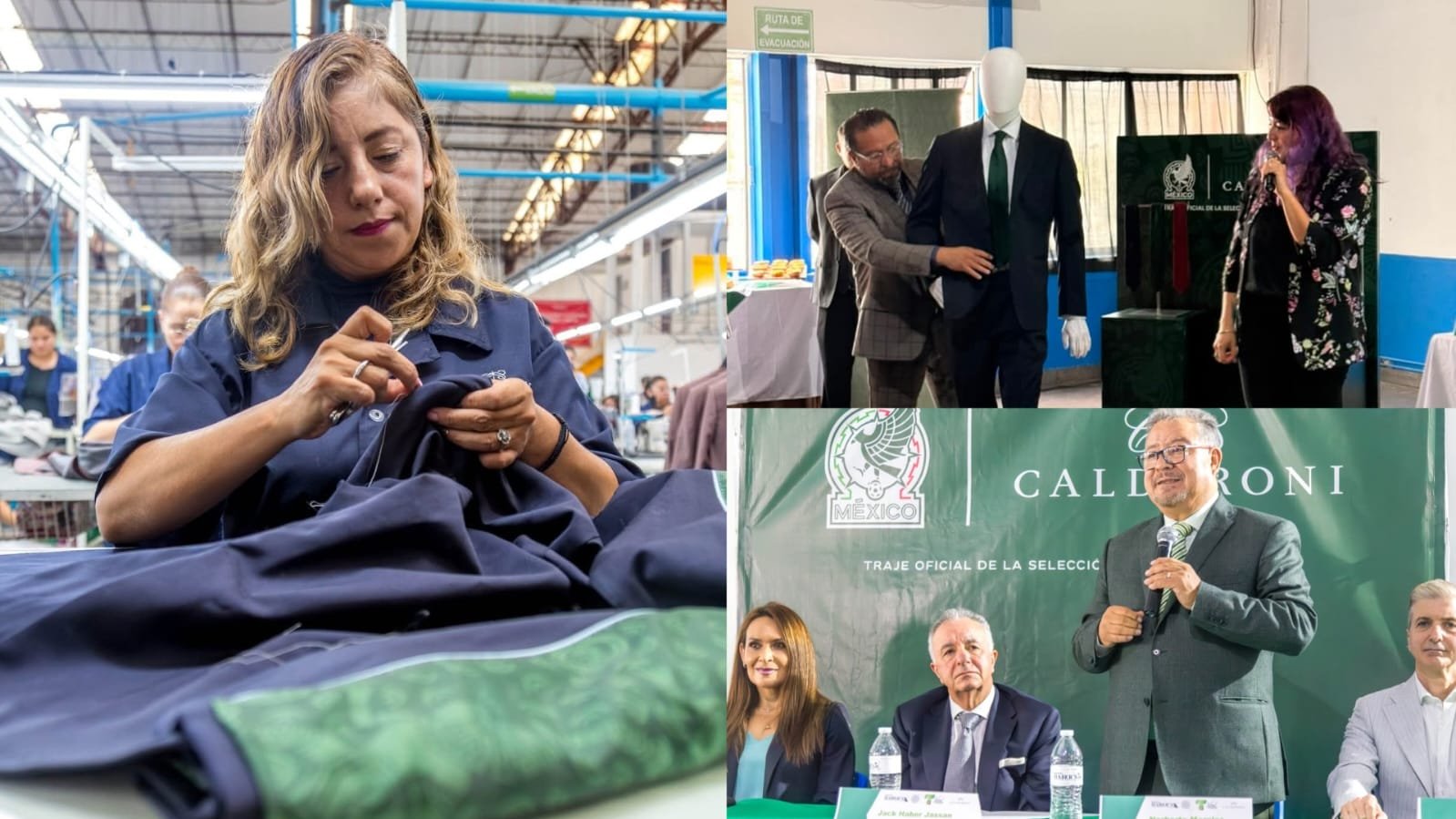 Mano de obra mexiquense elaboró traje de gala de la Selección Nacional para el Mundial: Norberto Morales