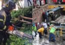 Fuertes lluvias causan inundaciones y caída de árboles en tres estados