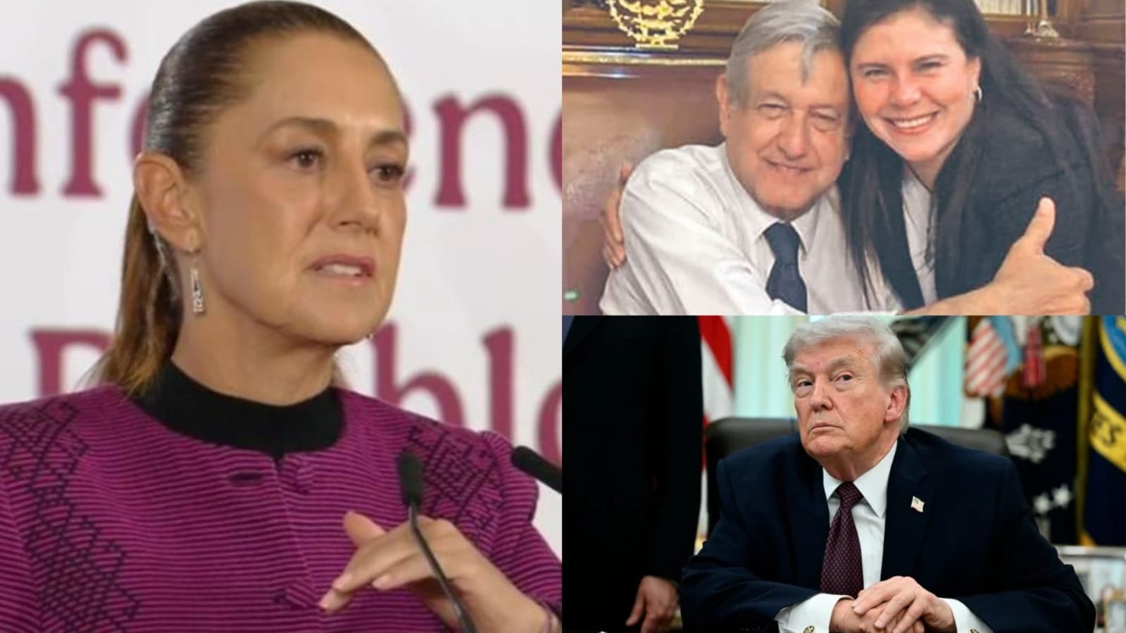 Sheinbaum pide indagar a prima de AMLO tras llamar a Trump “asqueroso” y “misógino”