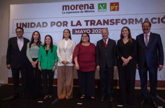 Morena, PT y Verde van en coalición en 16 de 17 estados para elecciones de 2027