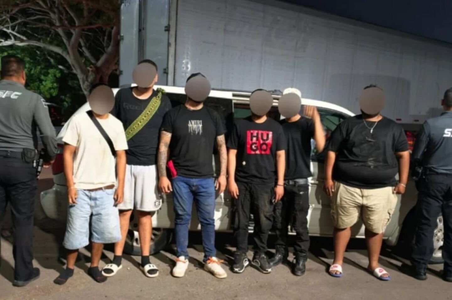 Hallan a 6 influencers y 5 choferes con vida tras ser reportados como desaparecidos en Sinaloa
