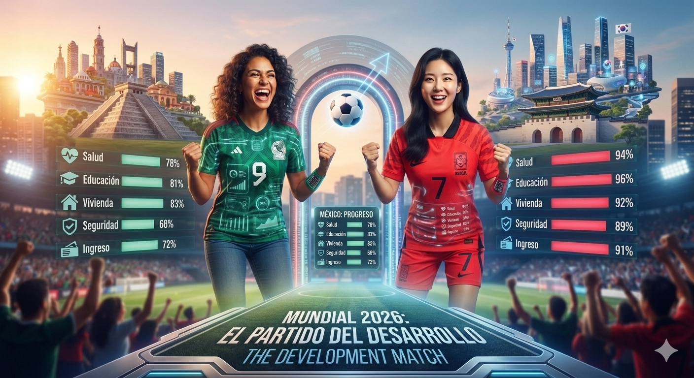Corea del Sur golea a México en 12 componentes en el partido del desarrollo