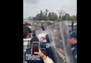 Repliegan a golpes a personal del ISSSTE de Pachuca durante manifestación