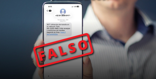 SICT alerta de fraudes a su nombre mediante mensajes de texto