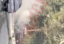Incendio de camioneta en Tenango del Valle causa movilización sin reportar heridos 
