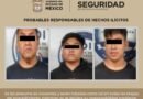 Capturan a 3 por posible portación de arma de fuego en Ixtapaluca 