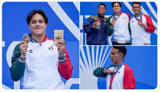 Clavados y racquetbol impulsan a México a la cima del medallero en Santo Domingo