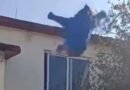 Policías de Metepec salvan a mujer que se aventó desde una azotea