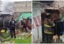 Incendio por fuga en cilindro de gas LP moviliza a elementos de Toluca