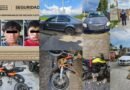 Policías estatales resguardan predio con cinco autos robados en Otzolotepec