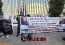 Activistas protestan ante Sheinbaum en Toluca para exigir reparación del daño a víctimas de feminicidio y violación