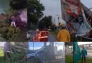 Brigadas de Metepec controlan riesgos tras árboles y estructuras caídos por tormenta