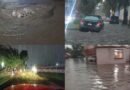 Fuertes lluvias dejan inundaciones y árboles caídos en cinco municipios del Valle de Toluca
