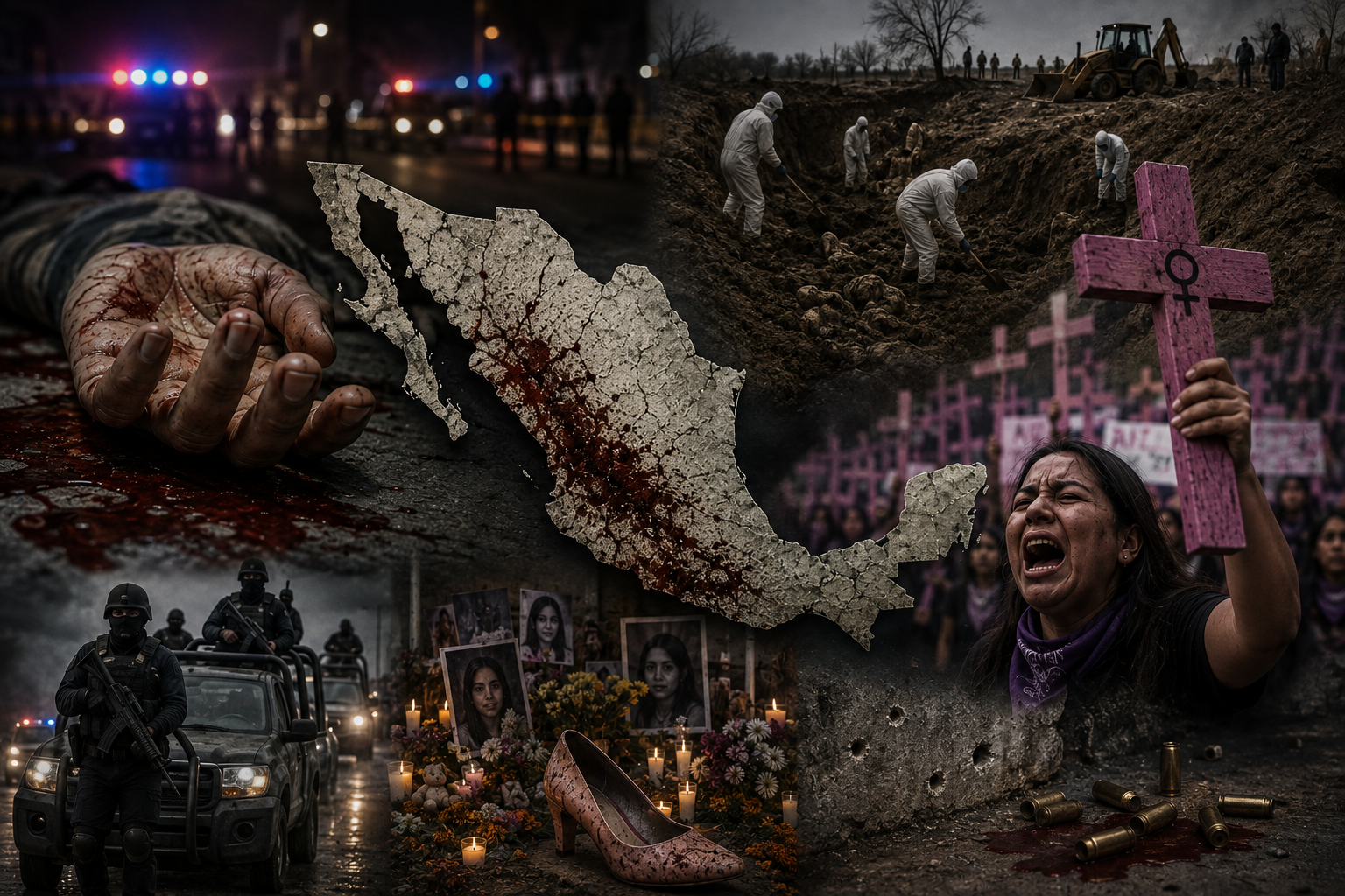 Mutilaciones, masacres y feminicidios asfixian la tranquilidad nacional: Causa en Común 
