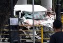 Un muerto y seis heridos tras choque entre autobús y camioneta en Lerma 
