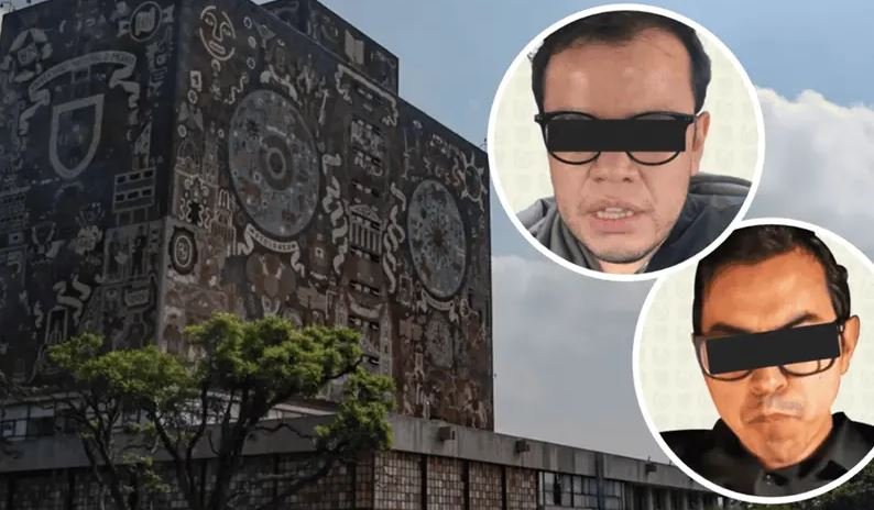 Edgar y David “N” fueron detenidos por fraude en examen de la UNAM