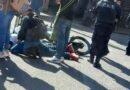 Motociclista herido tras choque con automovilista en el centro de Toluca