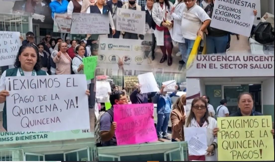 Protesta médica se extiende a 18 municipios del EdoMéx por falta de pagos e insumos