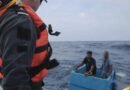 Rescatan a pescadores que naufragaron cinco días en una hielera