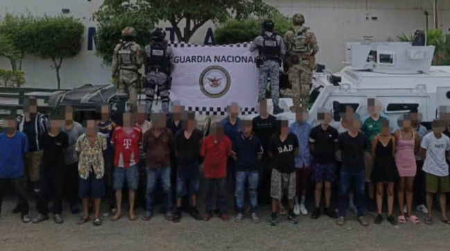 Caen 28 presuntos criminales en Mazatlán