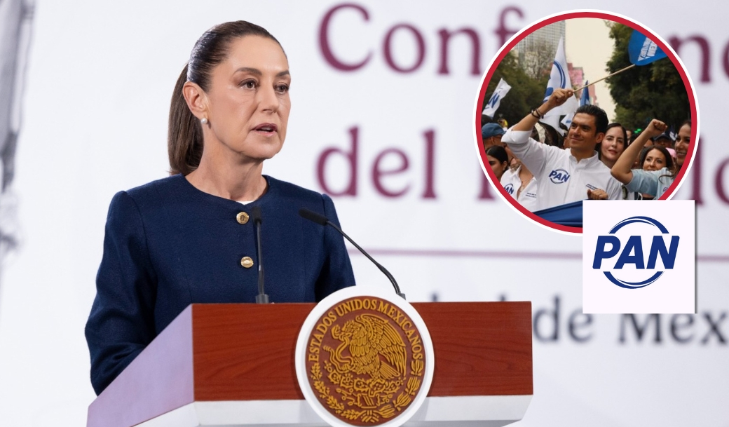 Sheinbaum le dice al PAN que haga sus propias mañaneras para informar al pueblo