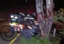 Ambulancia choca contra árbol en la Atlacomulco-Toluca