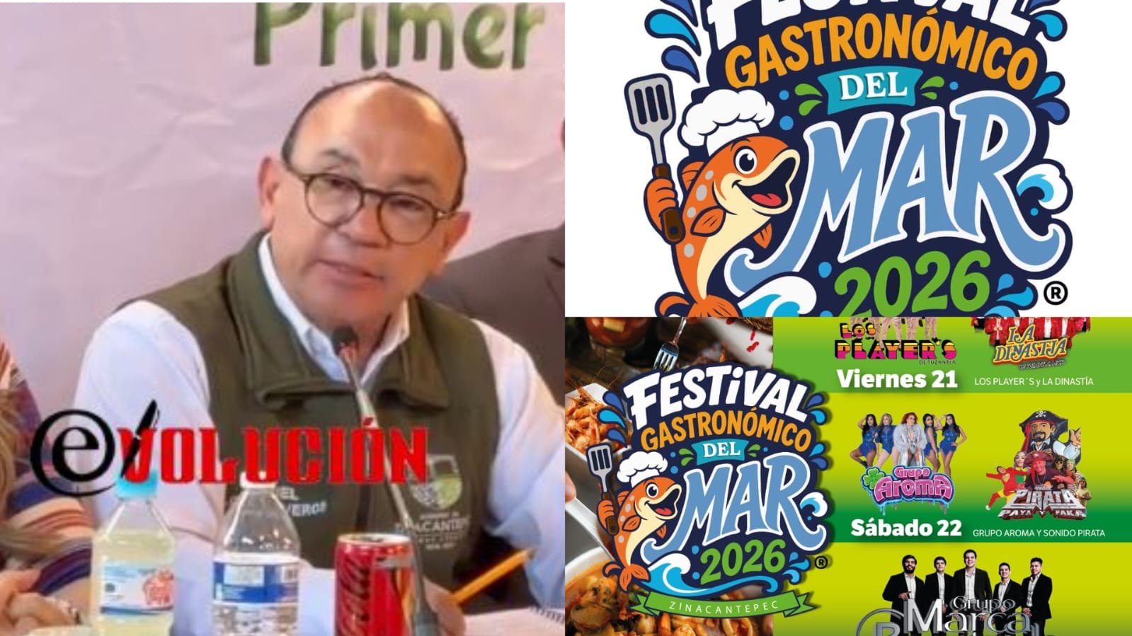 Festival Gastronómico del Mar del 21 al 23 de agosto con blindaje legal para que perdure en Zinacantepec