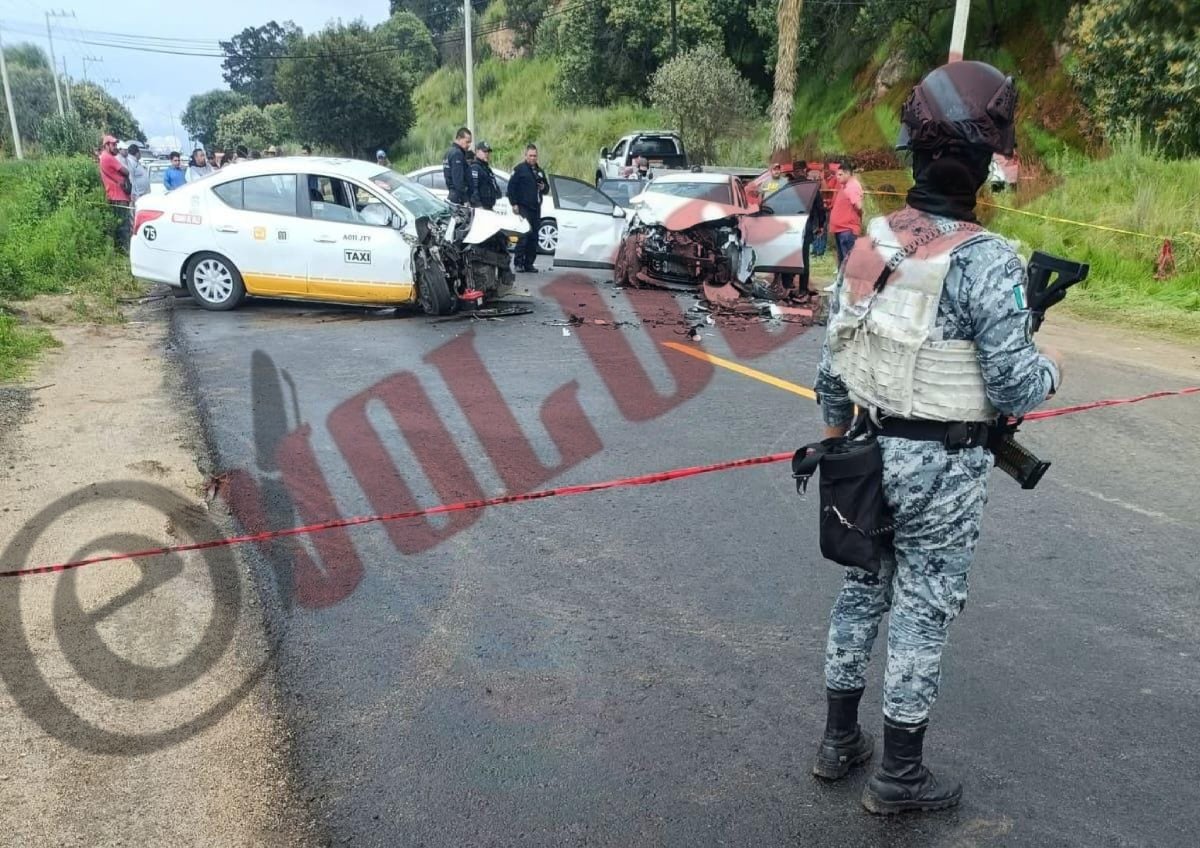 Choque en La Marquesa-Tenango del Valle dejó un hombre sin vida y dos personas lesionadas