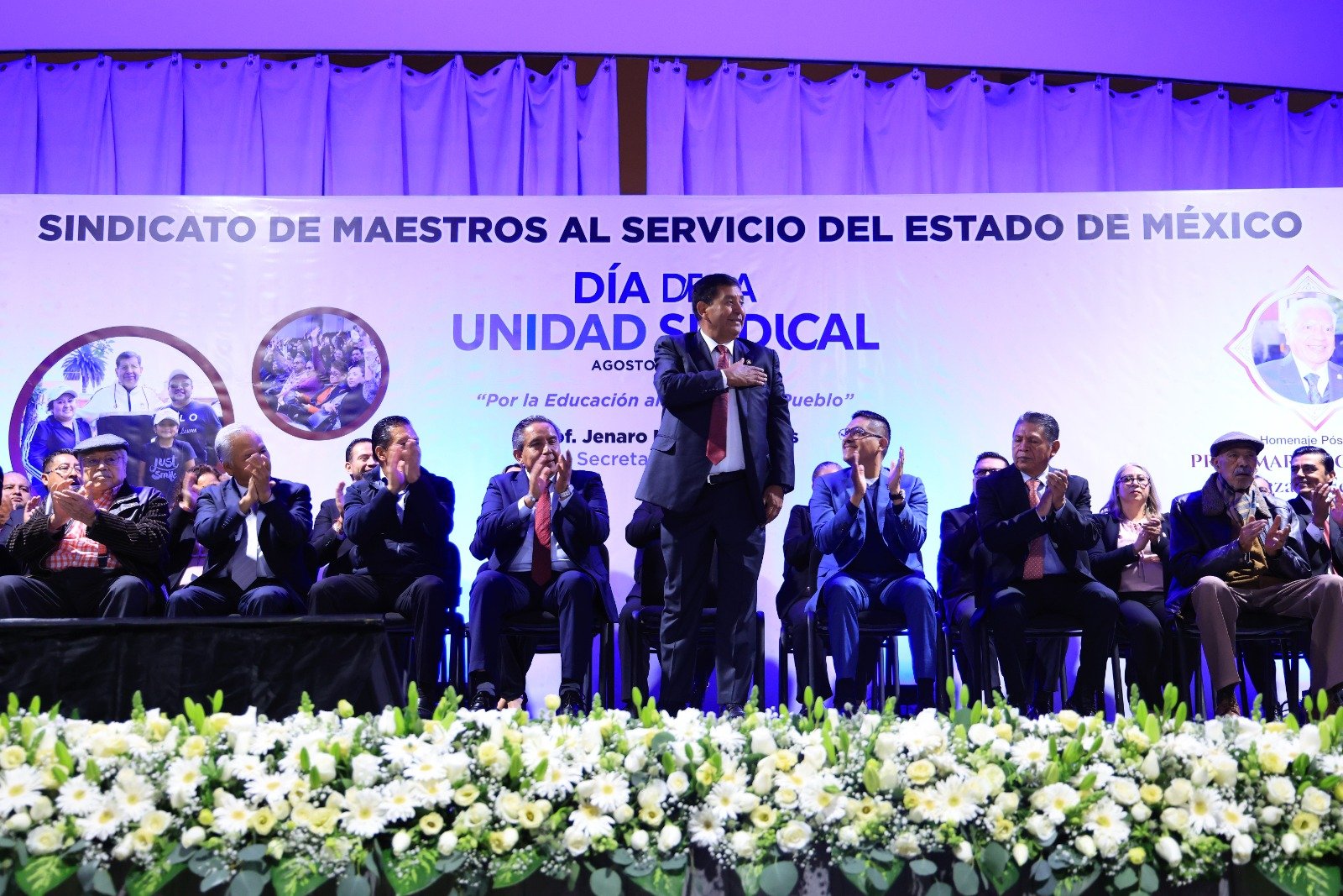 SMSEM conmemora el Día de la Unidad y honra legado de Marcelo Quezada