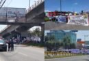 Personal de salud paraliza calles principales de Toluca por protesta de falta de pagos