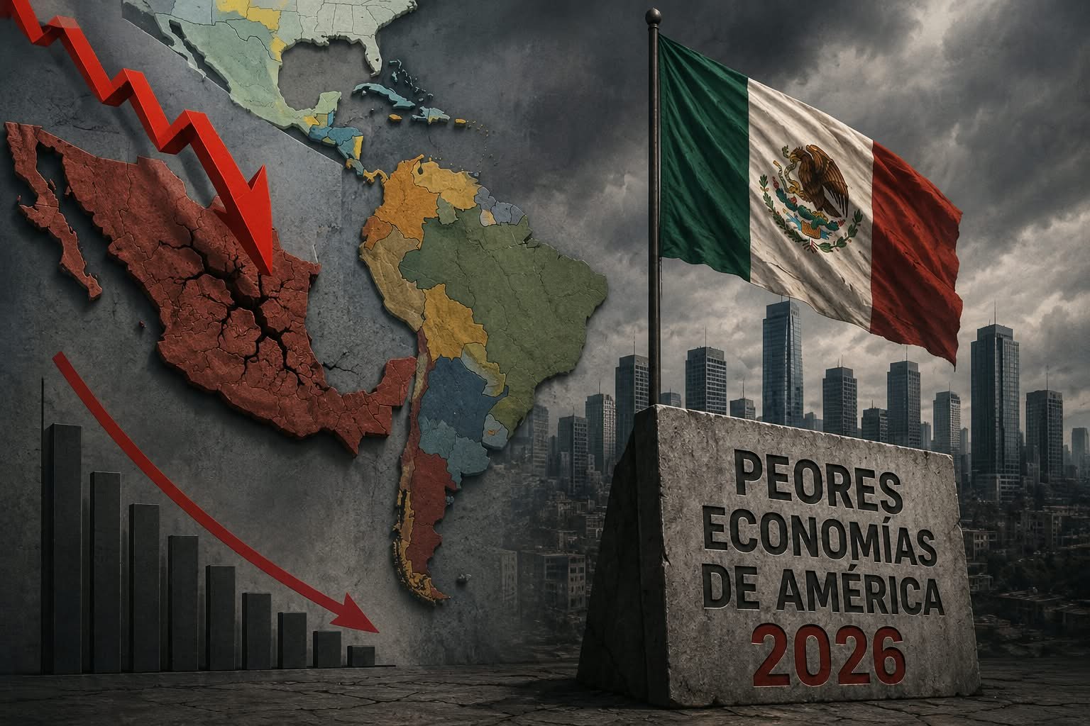 Cepal coloca a México como una de las peores economías de América en 2026