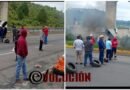 Habitantes de Tenango del Valle bloquean autopista para exigir rehabilitación de vialidades