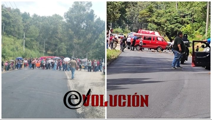 Bloquean la Tenancingo-Tenango por desaparición de 2 mdp de comité de agua
