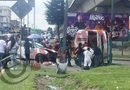 Adulto mayor en motocicleta muere en Toluca tras ser atropellado en Las Torres 