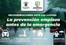 Protección Civil Zinacantepec emite recomendaciones por lluvias