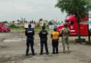 Predio en La Paz asegurado con 17 unidades tras hallazgo de caja seca robada