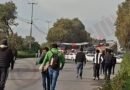Bloquean la Avenida Toluca por falta de reparación y constantes accidentes