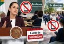México prohíbe el uso de celulares en clases y en el recreo a partir de noviembre