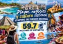 Playas, negocios y cultura sostienen el imperio del turismo con 59.7 millones de visitantes
