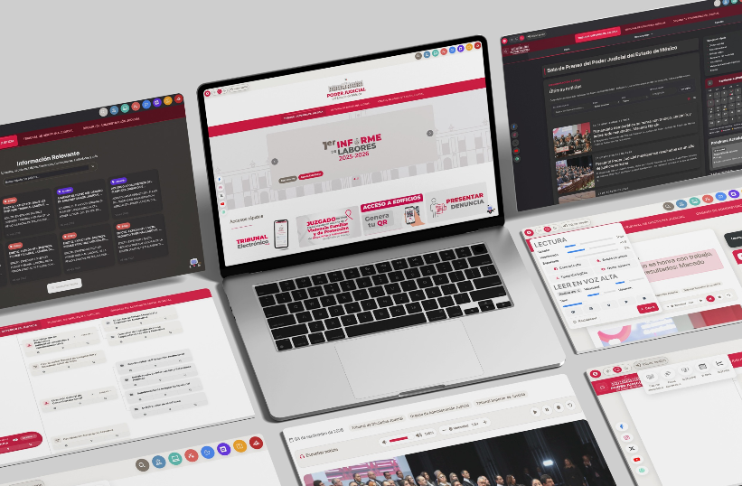 PJEdoMéx estrena página web con mayor accesibilidad a los servicios de justicia