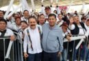 Acompañan más de 10 mil docente al SMSEM en gira de Informe de Delfina Gómez 