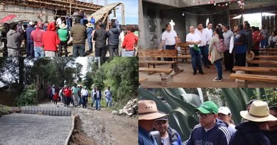 Infraestructura comunitaria en Zinacantepec avanza mediante el trabajo en equipo: Manuel Vilchis 