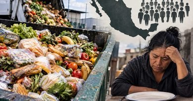 México tira 30 millones de toneladas de comida ante 44 millones de personas con inseguridad alimentaria