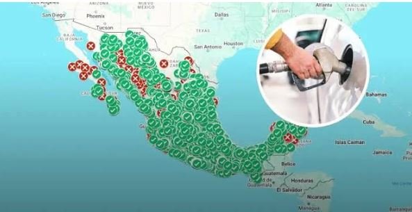 Profeco crea mapa virtual para localizar la gasolina Magna más barata en el país