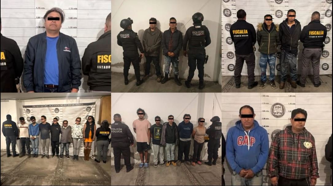 Exigen castigo severo para 19 “motorratones” detenidos en Toluca