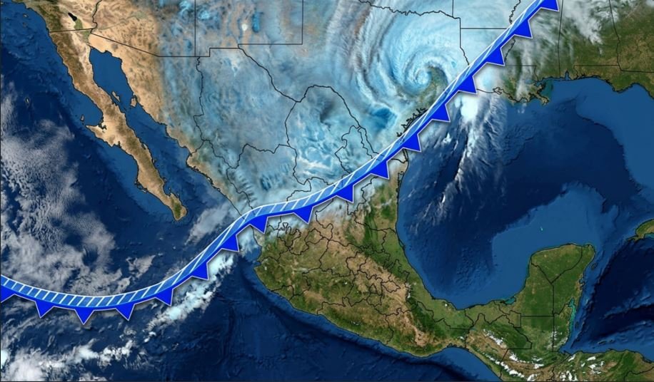 Frente Frío 2 y huracán Simón congelarán y traerán tormentas a México