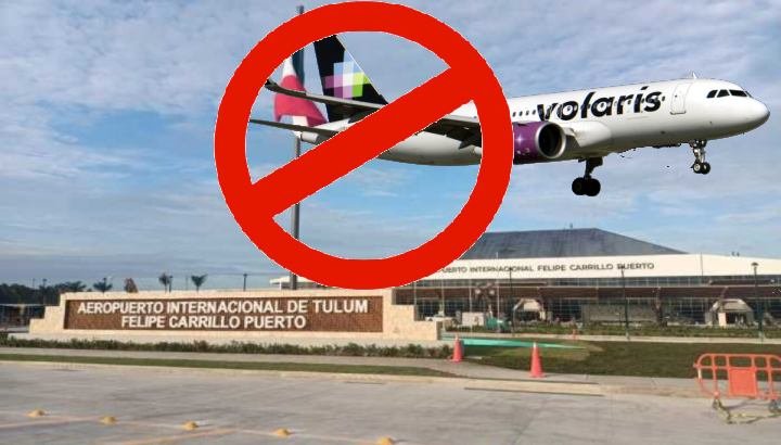Volaris suspenderá vuelos desde y hacia el Aeropuerto de Tulum a partir de 2027